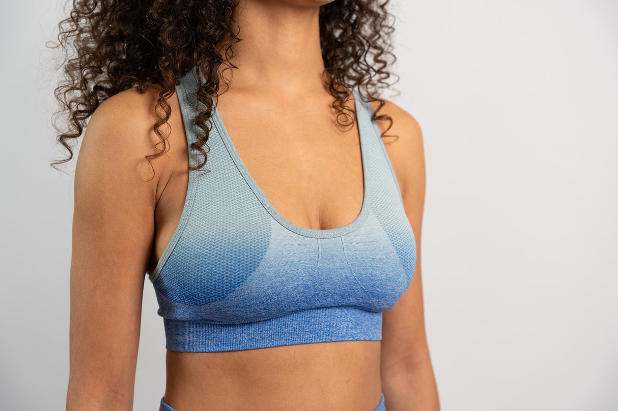 WOMEN SPORT BRA BABY BLUE