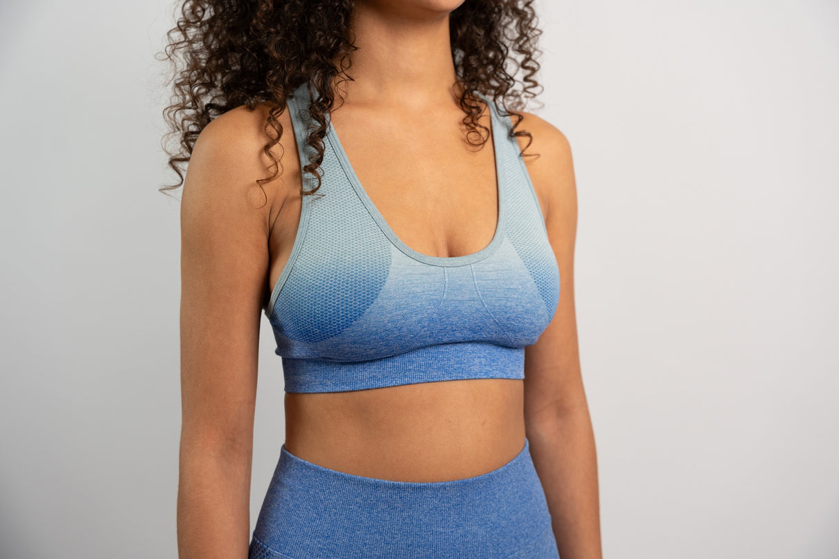 WOMEN SPORT BRA BABY BLUE